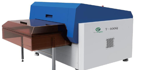 Machine à plaques CTP 128CH avec pleine automatisation et perforation en ligne