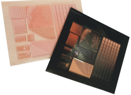 Plaque d'impression numérique à base de photopolymère pour l'impression d'étiquettes