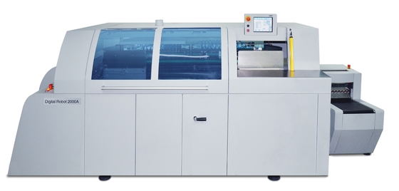 La machine de reliure de livres numériques de 140 à 450 mm à 4 pinces
