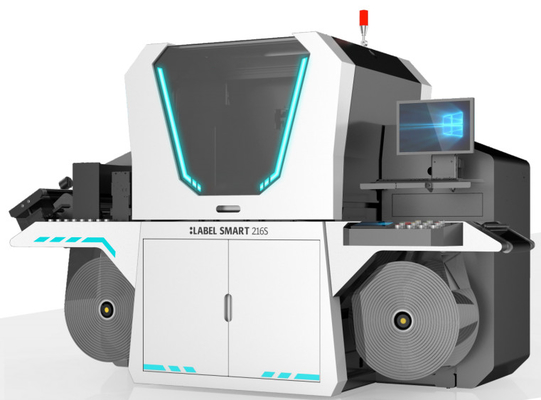 Machine d'impression d'étiquettes à jet d'encre entièrement numérique et automatique
