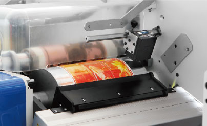 Grande vitesse de cannelure de empaquetage économique automatique de machine d'Ecoographix