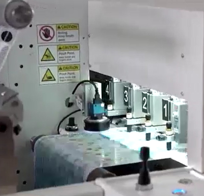 Machine de découpe numérique à double vitesse à rouleaux