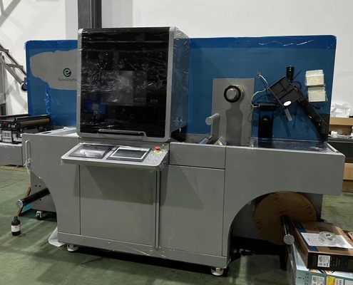 Machine à étiqueter et à vernir en rouleau à rouleau Imprimante numérique d'amélioration d'étiquette