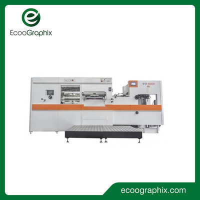 Machines à découper à la matrice de lit plat avec décapage