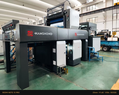 HSS92 Perfector presse à imprimer en litho à double face à couleur unique
