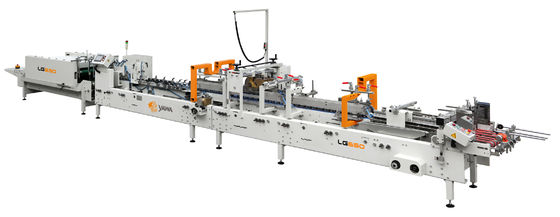 Machine à fabriquer des boîtes en carton avec taille de papier maximale L800 * l600mm et taille de boîte maximale L400 * l300 * H100mm pour une épaisseur de papier de 80-350 g/m²