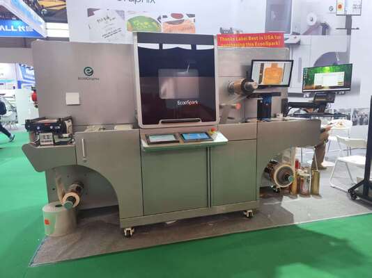 Machine d'embellissement de l'étiquette numérique après presse EcooSpark