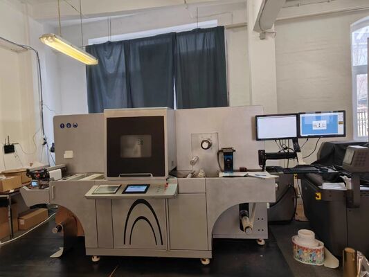 Machine d'embellissement d'étiquettes numériques sans plaque, résolution 1440*360 dpi et garantie de 3 ans