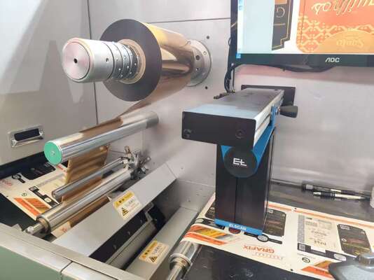 Solution personnalisée d'embellissement de finition d'impression d'étiquettes numériques EcooSpark