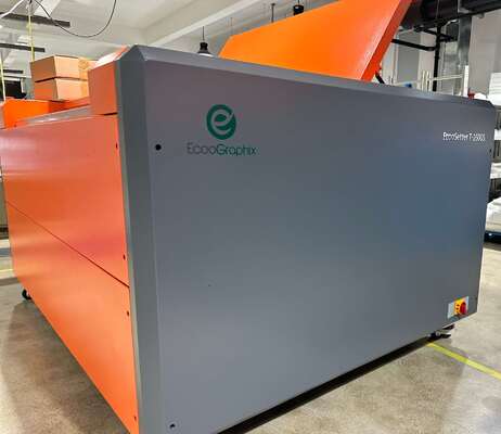 Machine à plaque thermique CTP en ligne B1 VLF avec chargeur automatique pour l'impression offset 1470x1180 mm à 25 plaques par heure