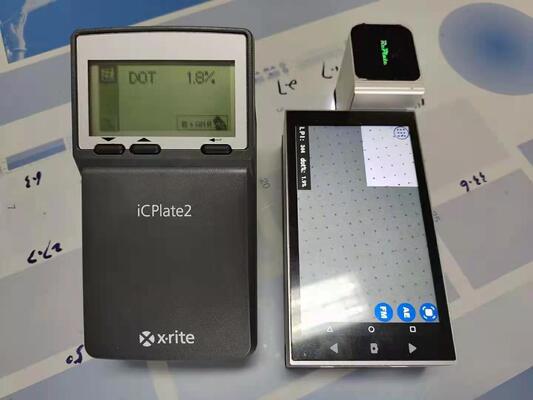Écran tactile LCD HD 720p CTP Densitomètre à plaque avec système d'exploitation Android et mesure DOT précise