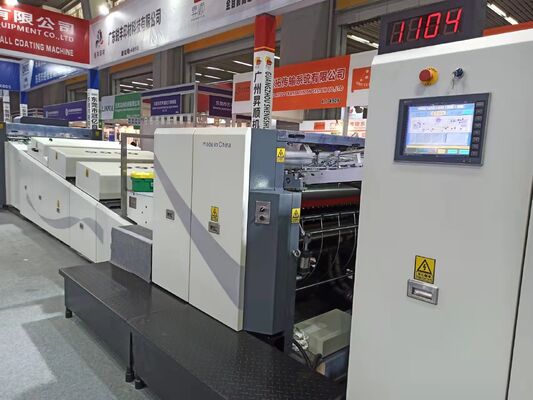 9500 sph Machine de vernissage UV spot A1 avec taille de feuille max 720x1060mm et épaisseur 80-500gsm