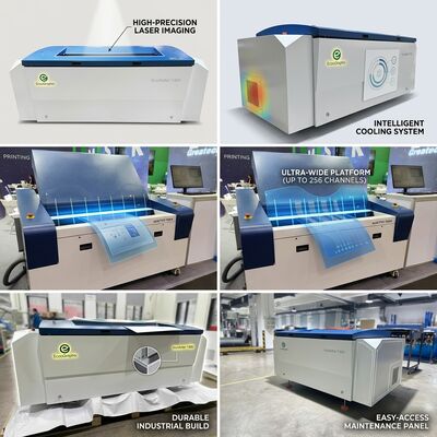 Platesetter thermique de la machine 2400dpi 28 PPH de plat de l'impression offset CTP pour l'impression commerciale de livre