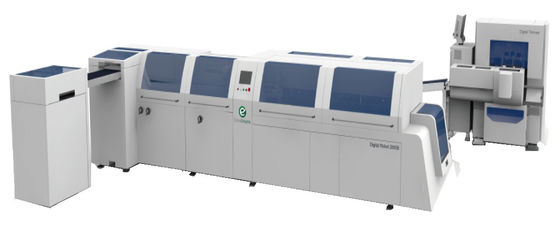 1600 Cycles/H expédient la machine à relier de livre de Digital avec 4 brides