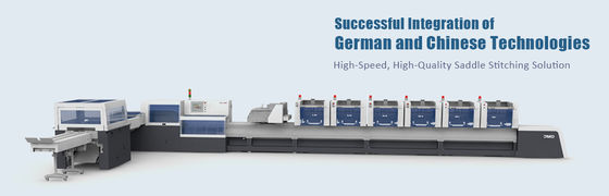 15 pinces 5000 cycles/h machine de reliure de livres pour des sacs de papier exquis