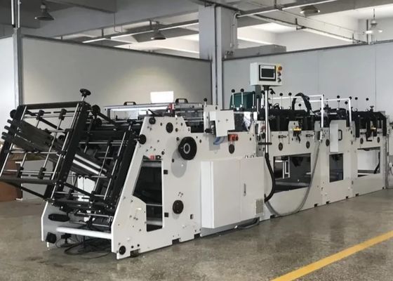 8kw a ridé Flexo de papier imprimant la cartonneuse
