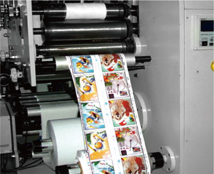 Machine d'impression UV de label de presse thermique de PCT Flexo