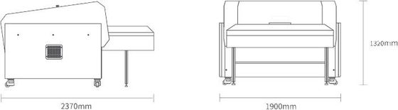 Machine de fabrication de plat thermique d'ECOOGRAPHIX T-800Q PCT