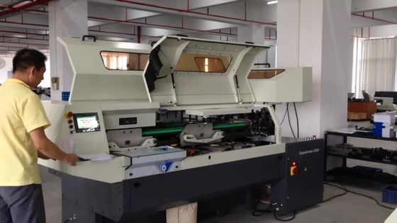 Copie adaptée aux besoins du client rapide de machine à relier de livre de robot de Digital de brides de l'installation 4