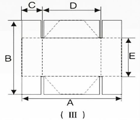 Dossier Gluer de boîte de papier de 4 coins avec le fond de serrure d'accident