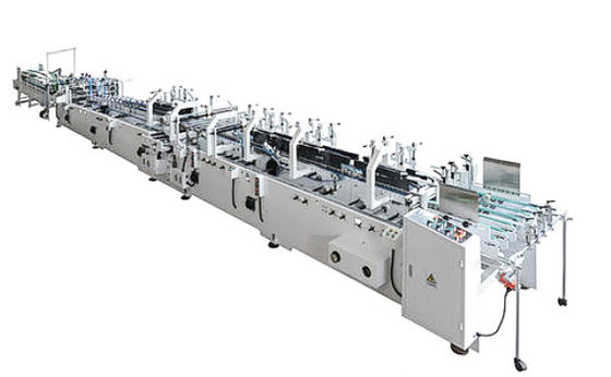 Colle froide 180m/Min Crash Lock Bottom Folder Gluer