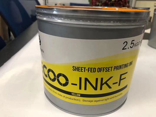 Encres d'imprimerie UV de Sheetfed de compensation sèche rapide de CMYK 2.5kgs/Tin