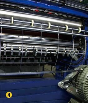 Machine à plastifier automatique de flûte pour carton ondulé