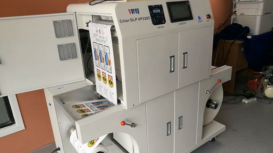 machine d'impression UV de label de Digital LED Flexo de format de 308mm