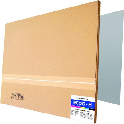 Largeur UV en aluminium de impression verte du plat 1280mm de Processless CTCP