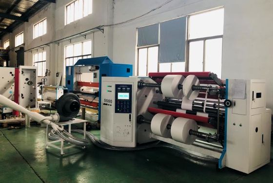 Découpeuse collante Rewinder 300m/min de papier thermosensible de label