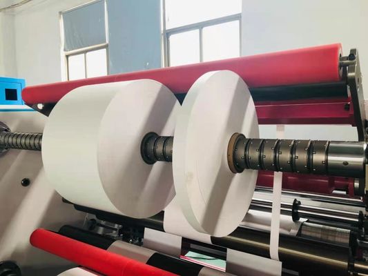 Découpeuse collante Rewinder 300m/min de papier thermosensible de label