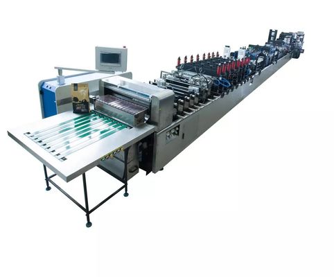 Sac de papier du fond 40pcs/H 450GSM de place faisant la machine 9KW