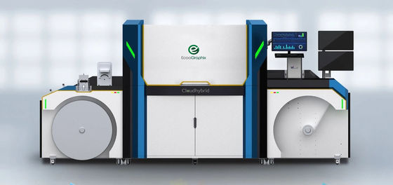 Machine d'impression adhésive de bande paerforée de label de Flexo 10m/minute