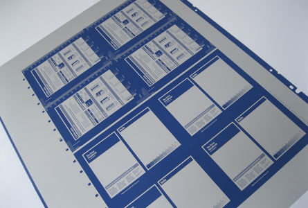 Impression thermique résistante de journal de plat du dissolvant PCT de double couche