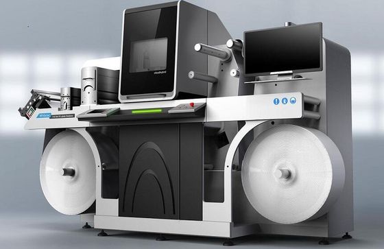 Imprimante de Digital de jet d'encre d'amélioration de Digital avec l'estampillage UV de vernis et d'aluminium