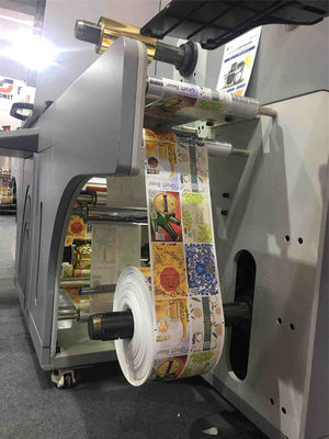 Aluminium froid de Digital emboutissant et vernissant la machine à étiquettes pour la copie sur demande