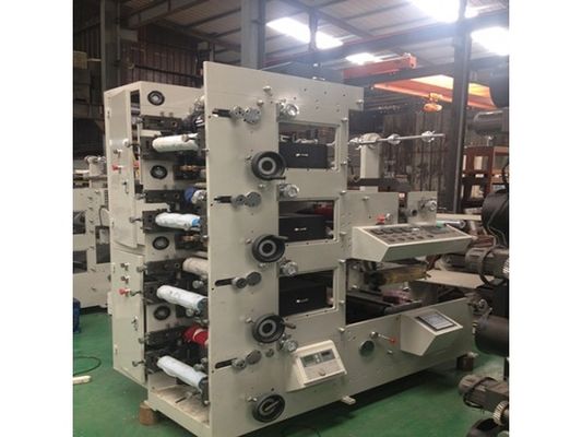 machine de 60m/Min Automatic Label Flexo Printing pour l'étiquette adhésive