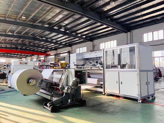ECOO-T1400FA Machine de remontage à chargement hydraulique sans arbre pour découper du papier thermique