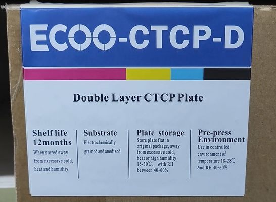 CTCP numérique plaque d'aluminium positive double couche