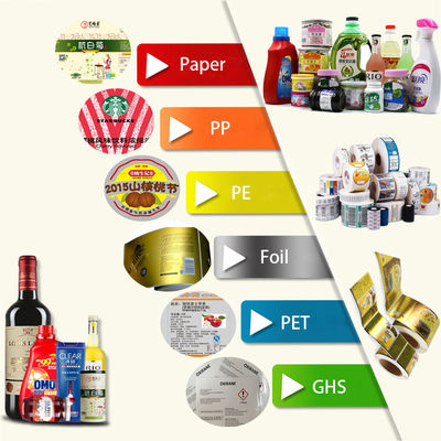 machine adhésive impression de label UV de 6Colors 60m/Min Flexo