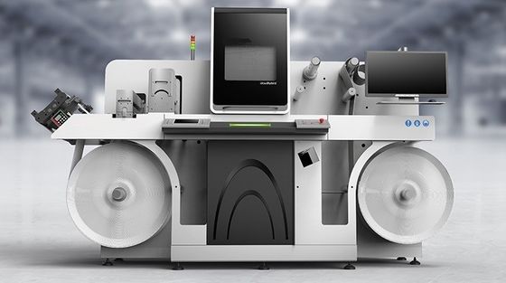 50m/min Digital vernissant l'aluminium emboutissant le renforceur de label