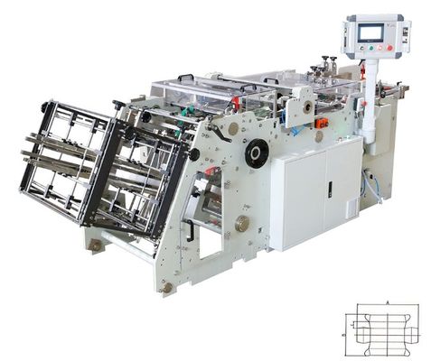 200PCS/Min Paper Box Making Machine avec la largeur en blanc de 630mm