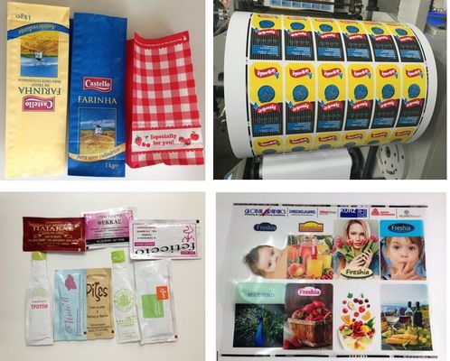 Imprimante Machine 60m/Min de label d'autocollant de tasse de papier de Flexo de 6 couleurs