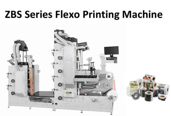 Imprimante Machine 60m/Min de label d'autocollant de tasse de papier de Flexo de 6 couleurs