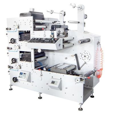 Machine de papier en aluminium collante de presse typographique de machine d'impression de label de Flexo