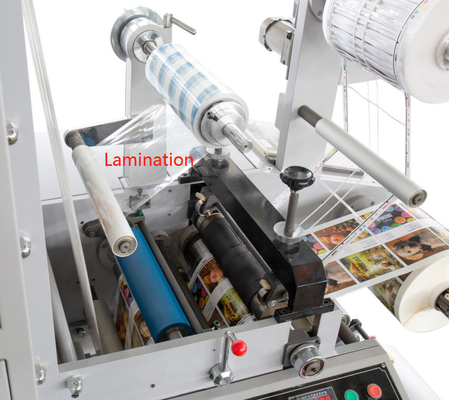 80m/Min Adhesive Flexographic Printing Machine avec le vernissage