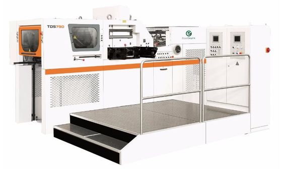 feuille de 760×520mm emboutissant la machine de découpage pour le gaufrage en refief de carton