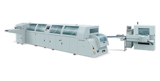 Machine à relier sans couture de livre de déroulement des opérations de 1600 Cycles/H avec 4 brides