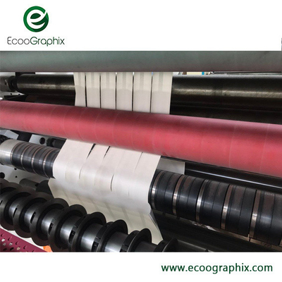 Largeur de déroulement de la machine de fente de papier thermosensible de Shaftless 1400mm