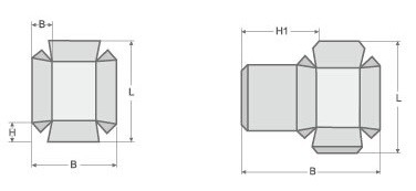 8kw a ridé l'en blanc de papier de la machine 400PCS/Min With 100mm de fabrication de cartons